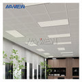 Contemporary 60x60 Aluminum Suspended False Ceiling Tiles Modern Design Office Hotel Square Perforated Waterproof Fireproof
