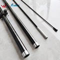 High End Strong Promotional Beach Feather Flag Poles 2 in 1 Full Fiberglass Teardrop Feather Flag Poles