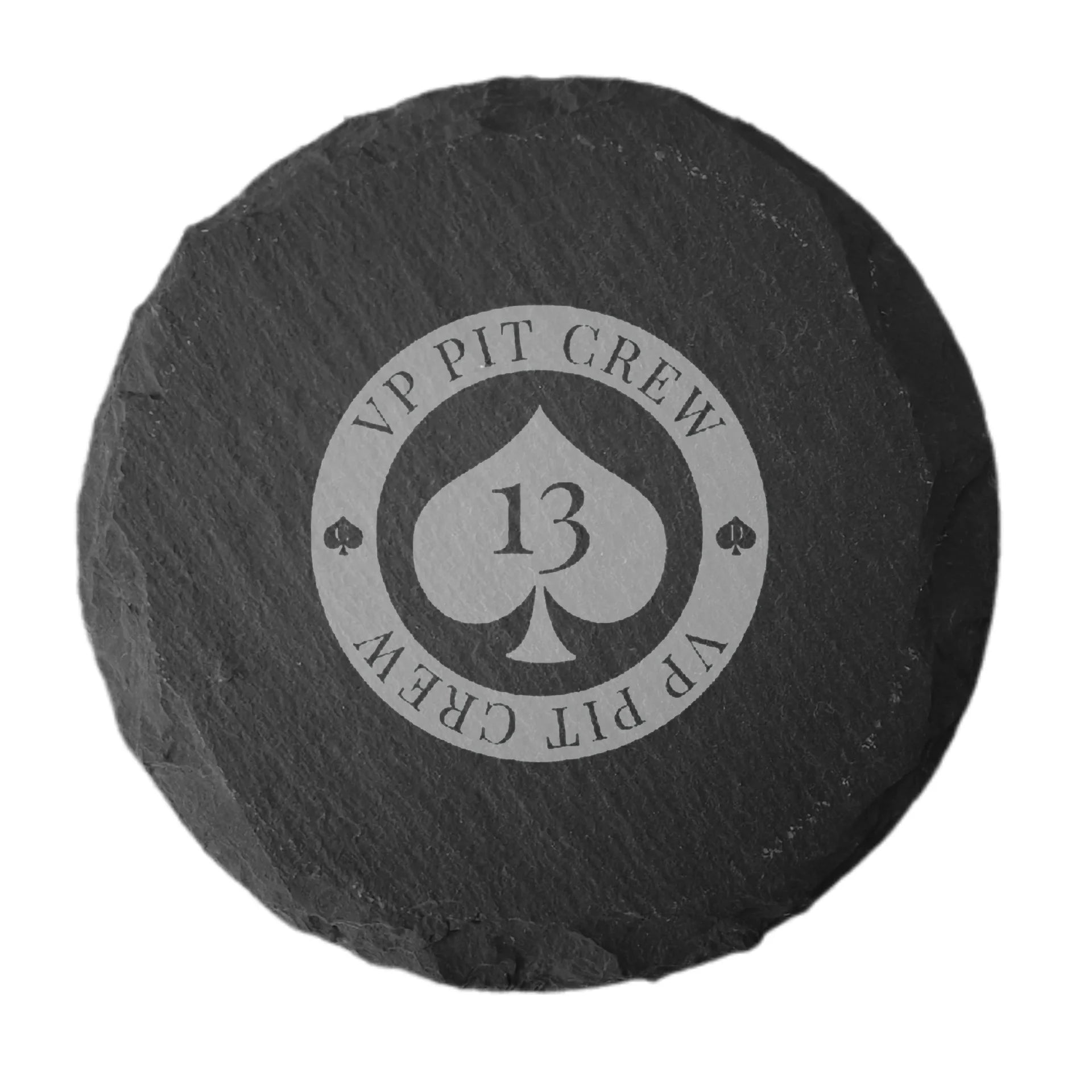 Non-Slip Engraving Drink Slate Stone Coaster