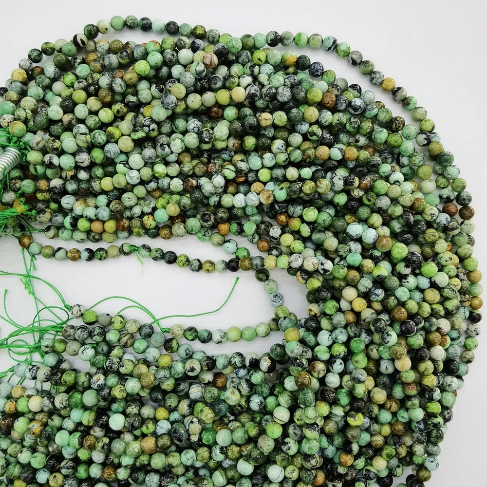 Factory Price Natural Stones Variscite Wholesale Natural Stone for Necklace and Bracelet Loose Gemstones