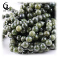 Zhe Ying 6/8/10mm China South Jade Round Beads Bracelet Natural Stone Beads for Jewelry Making Natural Jade Beads