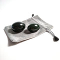 Nephrite Jade Gem Yoni Egg Vaginal Tightening Love Egg Kegel Exerciser Women Natural Stone Crystal Hygiene Gem Yoni Ball S M L