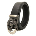Men's Automatic Buckle Belts Loong Design Genuine Leather Ratchet Belt for Men Waistband LQbelt Factory Custom LOGO