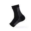 Open Toe Compression Socks for Sports Ankle Prevent Elastic Breathable Anti Fall Stay up Cuff Stocking Foot Sleeve