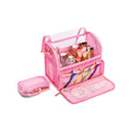 KONCAI Large Capacity Custom Transparent PVC TPU Makeup Organizer Bag with Detachable Shoulder Strap for Travel and Daily Use