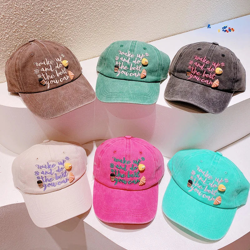 New High Ethnic Bow 7-Panel Denim Baseball Cap for Unisex Adults Lightweight Sporty Hip Hop Gold Copper Buckle Custom Logo