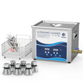 New Granbo 40KHz 10L Industrial Ultrasonic Cleaner for Surgical Instruments Diesel Injectors Dental Retainer-Stainless Steel