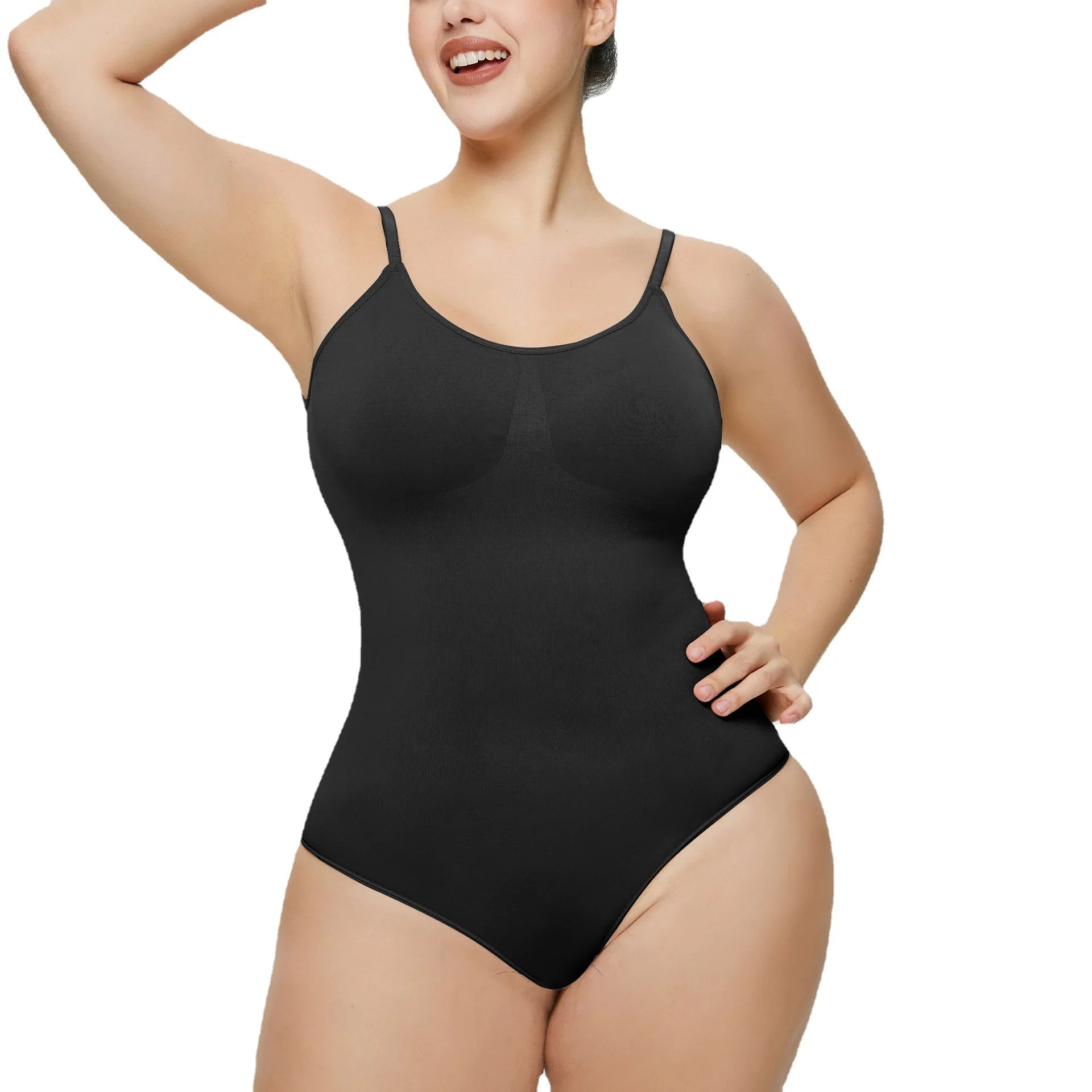 High-Quality Women's Large Size Seamless Shapewear Abdominal Tights Stretch Open File Thin Body Shaping Clothes