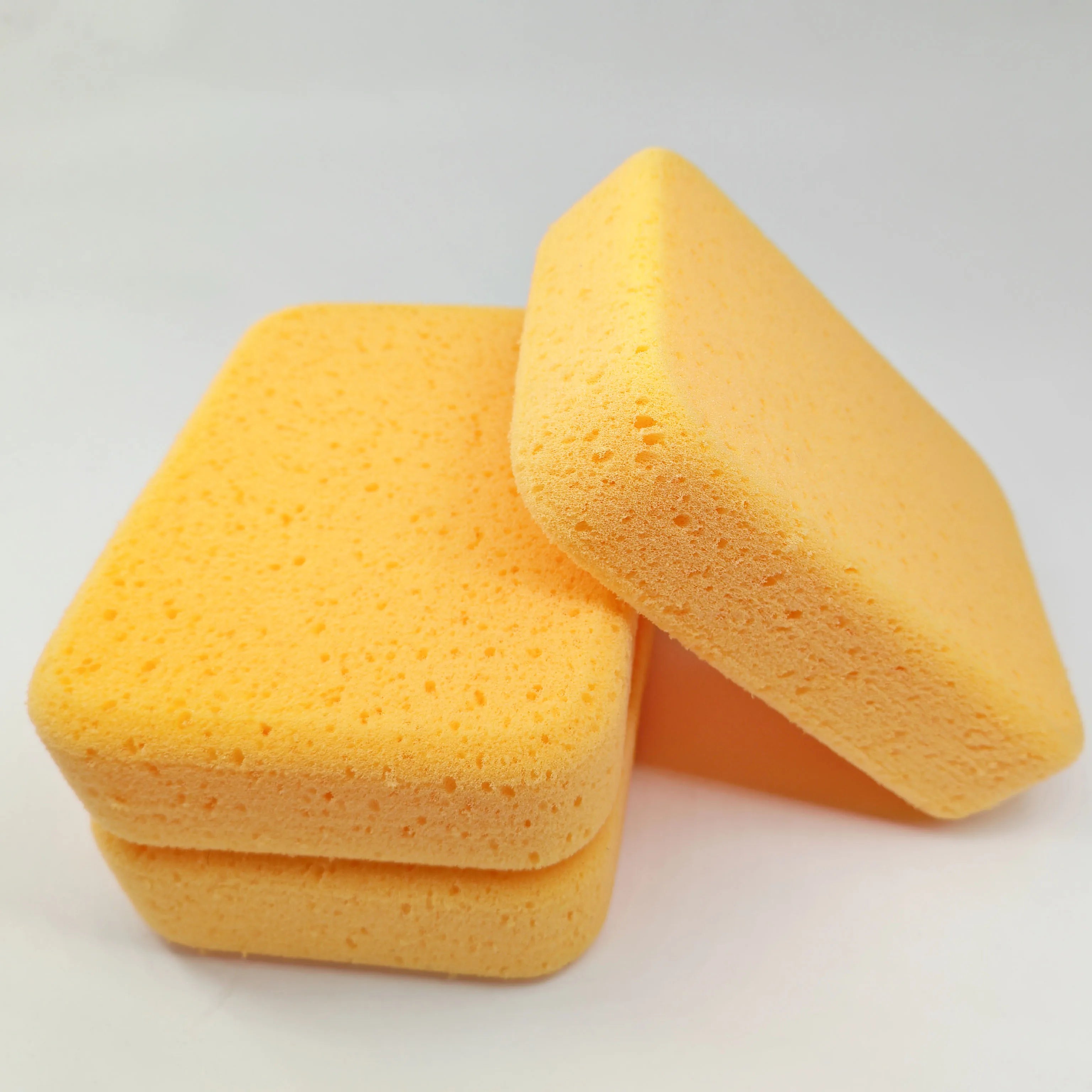 Cheap Price High Quality Yellow Soft Tile Grout Sponge High Absorbent (Within 250%) Reusable 19x14x5cm