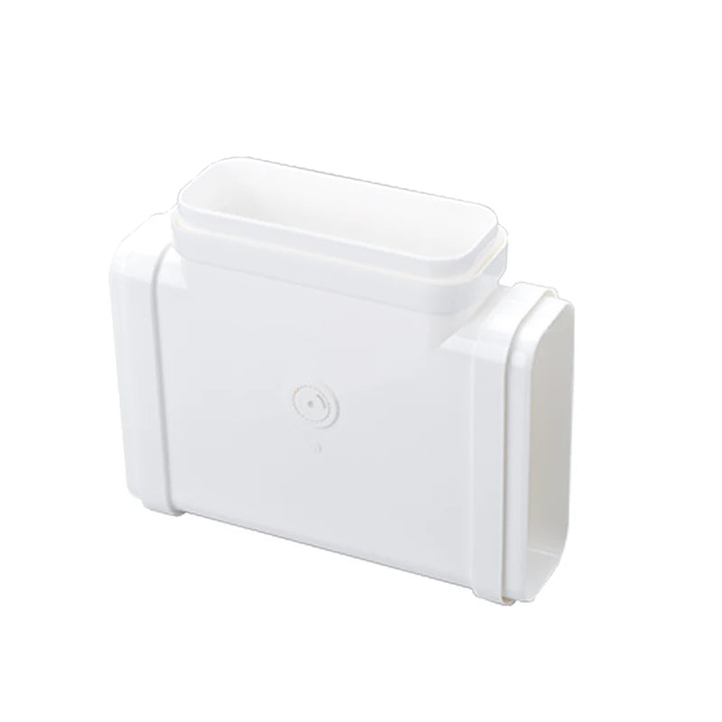 Cost-Effective PANSHUN 190-75 Series PVC Top Air Supply Flat Pipe Wall-Mounted Pressure Resistant Modern Design HVAC Systems