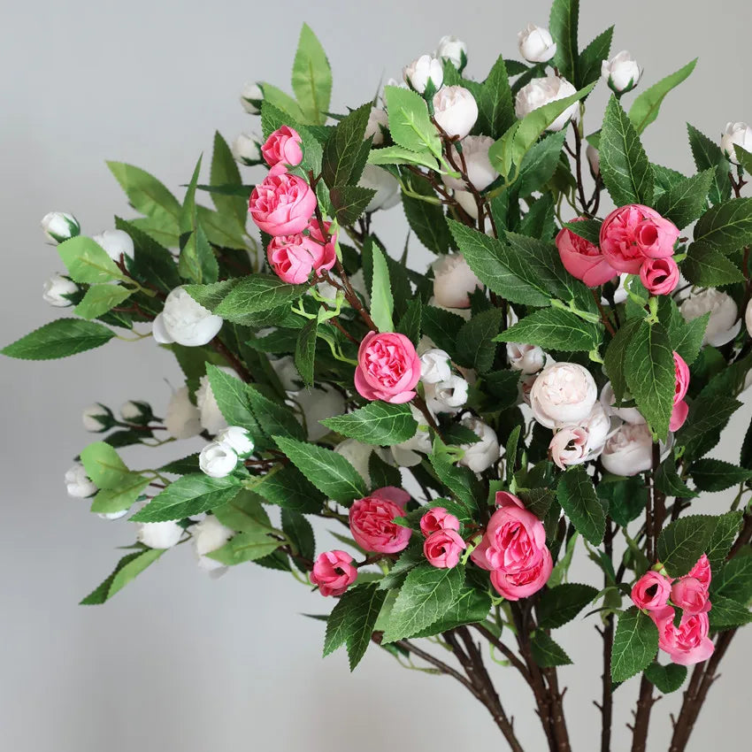 RSH Factory Direct Sales Artificial  Camellia Roses Flower for Home Wedding Decoration