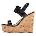 2022 Plus Size Fashion Ladies Shoes Open Toe Platform High Heels Wedge Heel Sandals for Women
