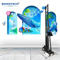New Vertical 3D Semi-Automatic UV Inkjet Wall Printing Machine with Touchscreen & Portable Design 1 Year Warranty