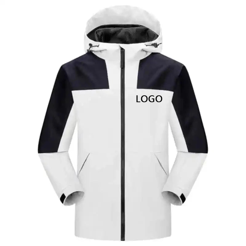 HELLO JIM Oem Custom  Men's Winter Jacket Windbreaker Design Plus Size Wholesale Hardshell Jacket