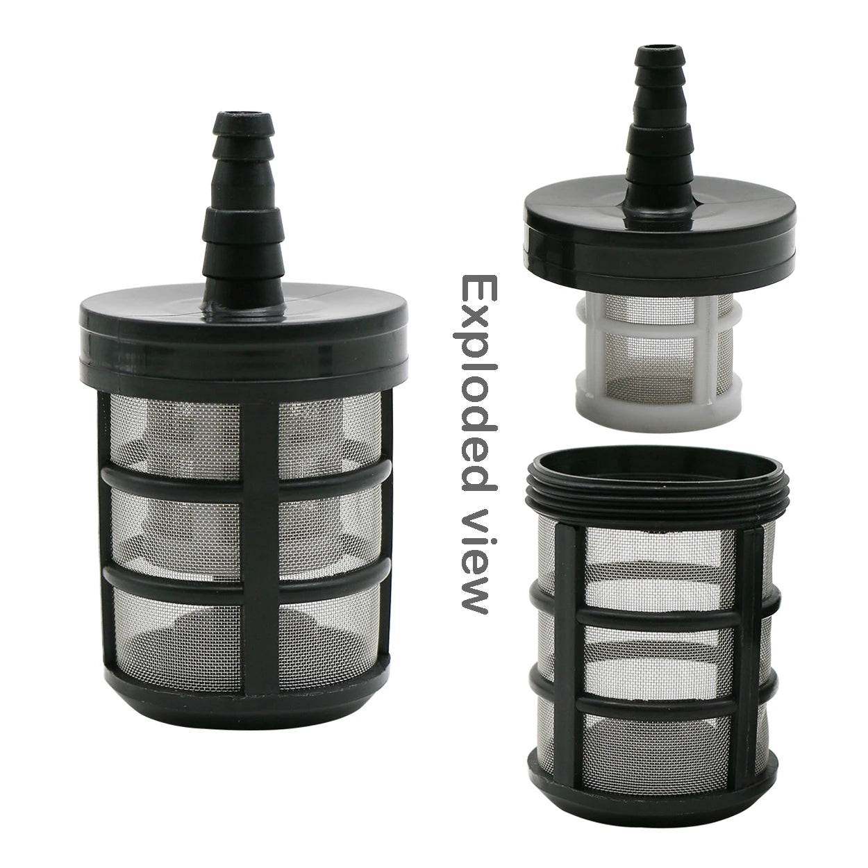 Garden Irrigation for Farm Breeding 7/8/10/12/13mm Hose Double Filter Pump Sprayer Diaphragm Pump Car Wash Filter