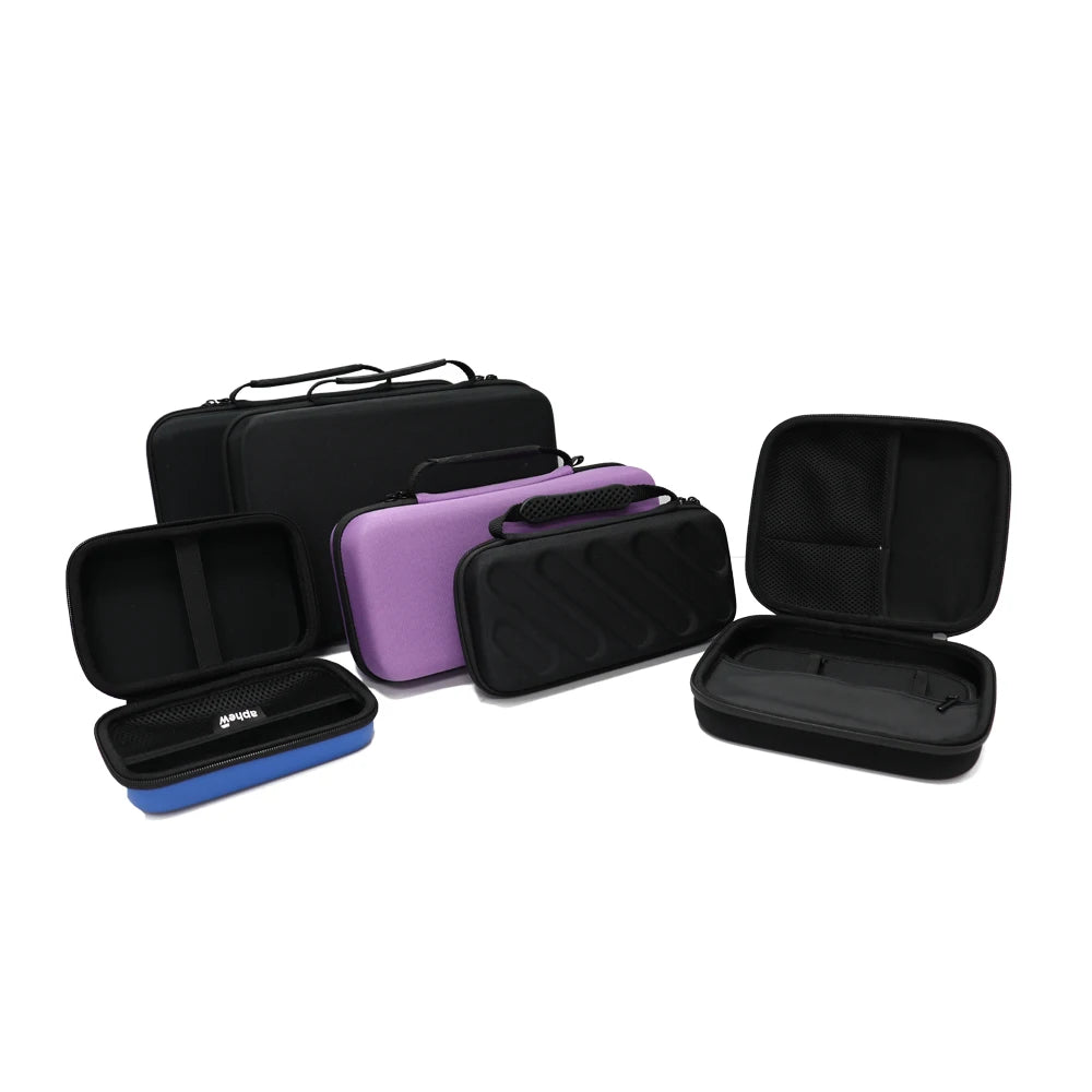 Wholesale Custom EVa Leather PC Material Zippered Case New Design Soft Cut Foam Insert Packaging Special Purpose Bags Cases