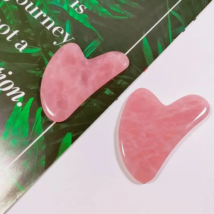 DIY Multifunctional Rose Quartz Gua Sha for Wholesales