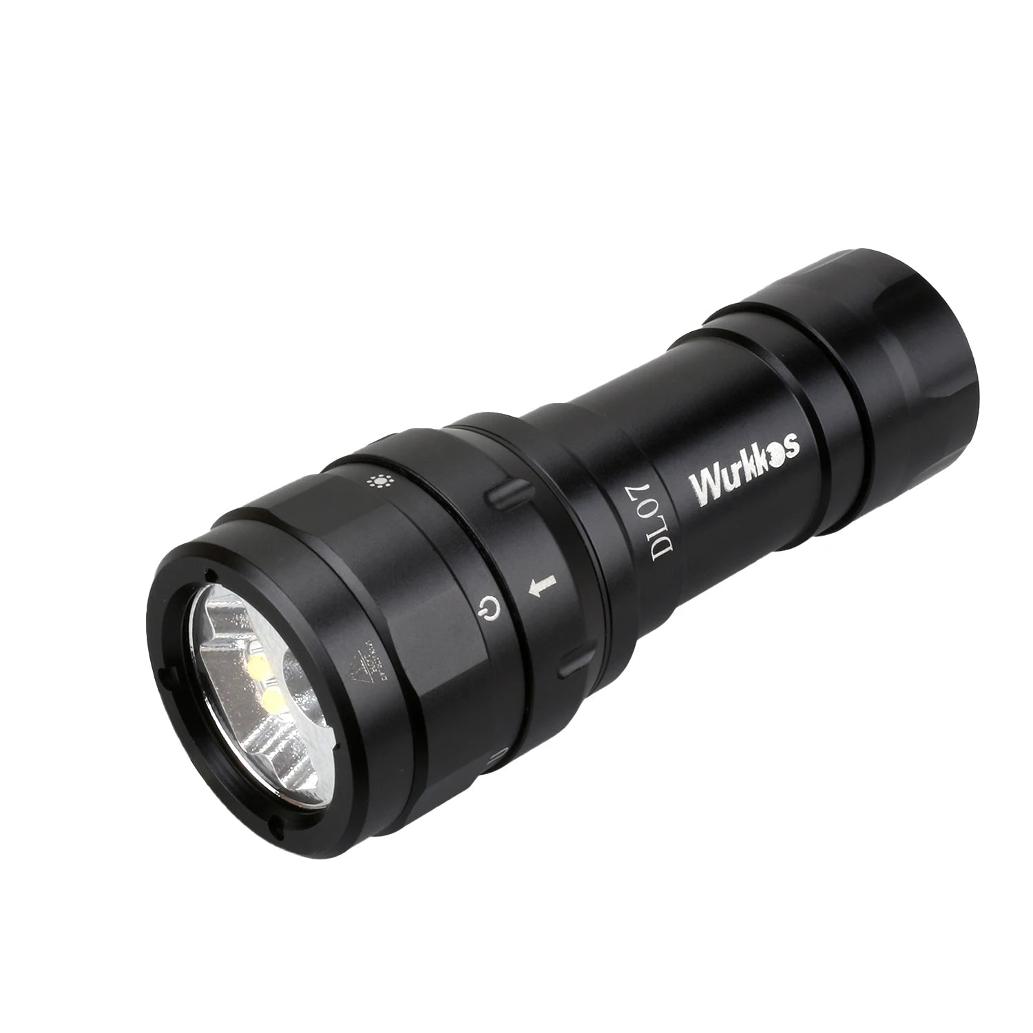 Professional DL07 Diving Flashlight Led  Underwater Lamp  Diving Torch Lamp White Light With 26650 Battery Charge