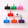 Customized Bone Shape Poop Bag Dispenser Pet Dog Poop Bag Holder Dog Waste Bag Dispenser