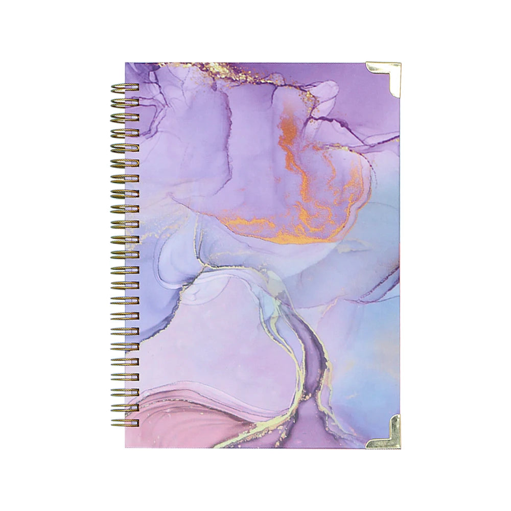 Free Sample Beautiful Spiral Notebook Wedding Planner Plain Notebook