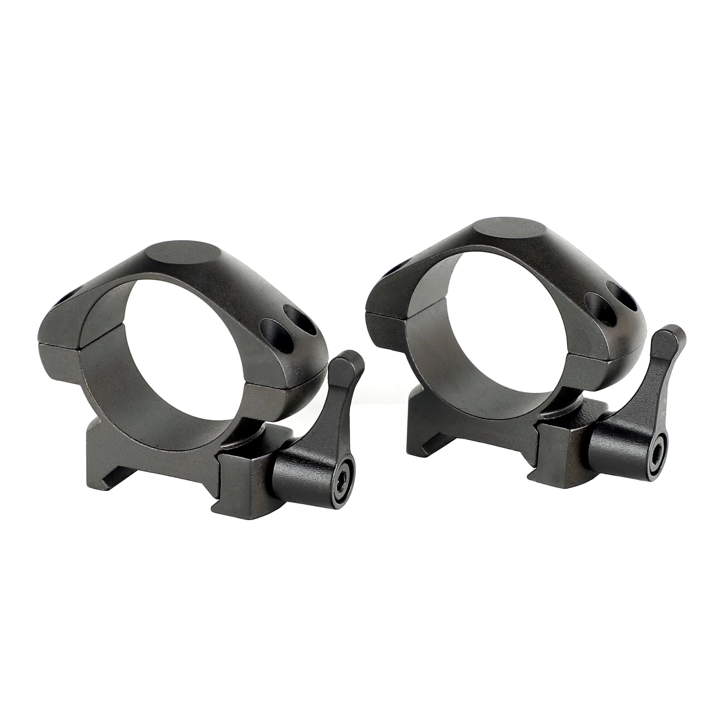 Ohhunt 30mm Quick Release Steel Optic Sight Mounting 21mm Standard Base Low Profile Scope Rings