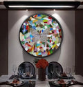 OEM ODM Hand Made Glass Mosaic Mural Famous Arts Picture Customized Design Wall Decoration Tile Mosaic Wall Cut-out Painting