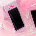 0.03 05 07 Mega Cashmere Volume Lash Eyelash Extension Private Label 8-25mm Lash Tray Wholesale Dark Matte Lash Extension Supply