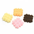 Resin Cute Mini 3D Cookies Model Simulation Food Toy Table Cute Dessert Children Shooting Props Decorative Ornaments