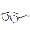 2025 Unisex Fashion Anti-Blue Light PC Geometric Eyeglasses Blue Block Glasses with UV400 Protection Plastic Frame