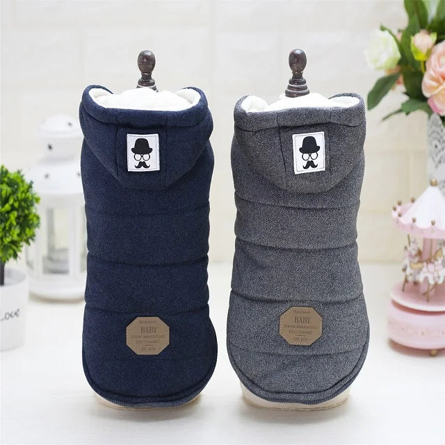 Custom OEM Winter Dog Clothes Thermal Hooded Jacket Warm Cotton Pet Coat Wholesale Bulk Manufacturer