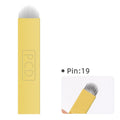 Embroidery Eyebrow Needle Pieces Embroidery Pcd Needle Floating Eyebrow Pencil Eyebrow Tattoo Machine Double Arc Arc Needle