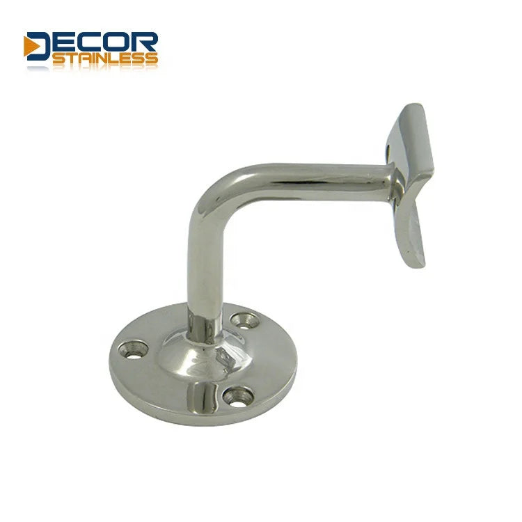 Handrail Bracket With Radiused Top Bracket Clamp Stair Railing Glass Handrail Brackets Top-ranked Oxidation Resistance