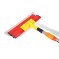 Factory Supply DIY Grade Stainless Steel Light Skimming Scraper Drywall Putty Skimming Blade with Plastic Handle