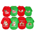 New Year Puppy Dog Christmas Sweater Coat Jacket Costume for Small Medium Dogs & Cats-Eco-Friendly Summer Outdoor Wear