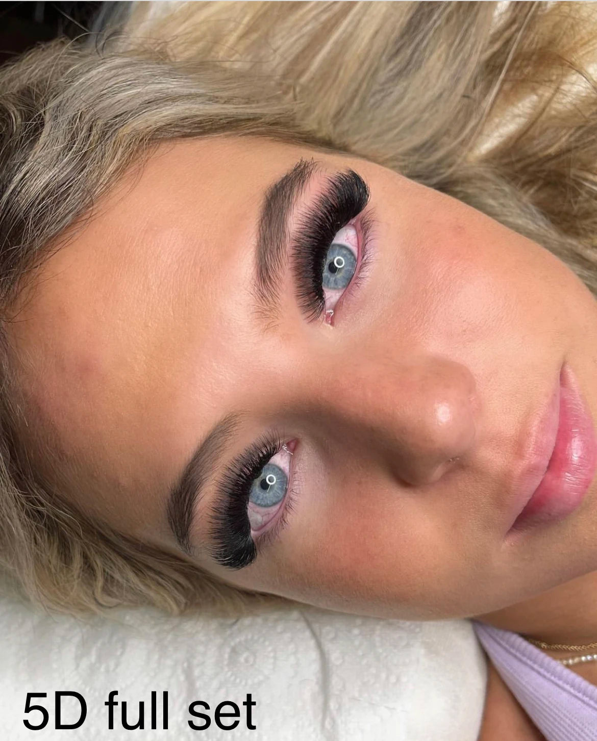 Ultra Dark Black Premade Fans 4d 5d Volume Eyelash d Curl 010 Premade Fans Short Root