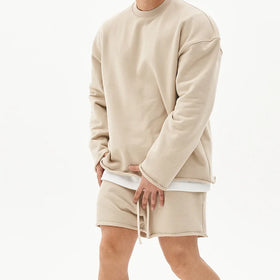 Clothing Manufacturer Sweatshirt Oversize Woman's Sweatpants and Tracksuit Set Women Stacked Joggers Sweatpants and Hoodie Set