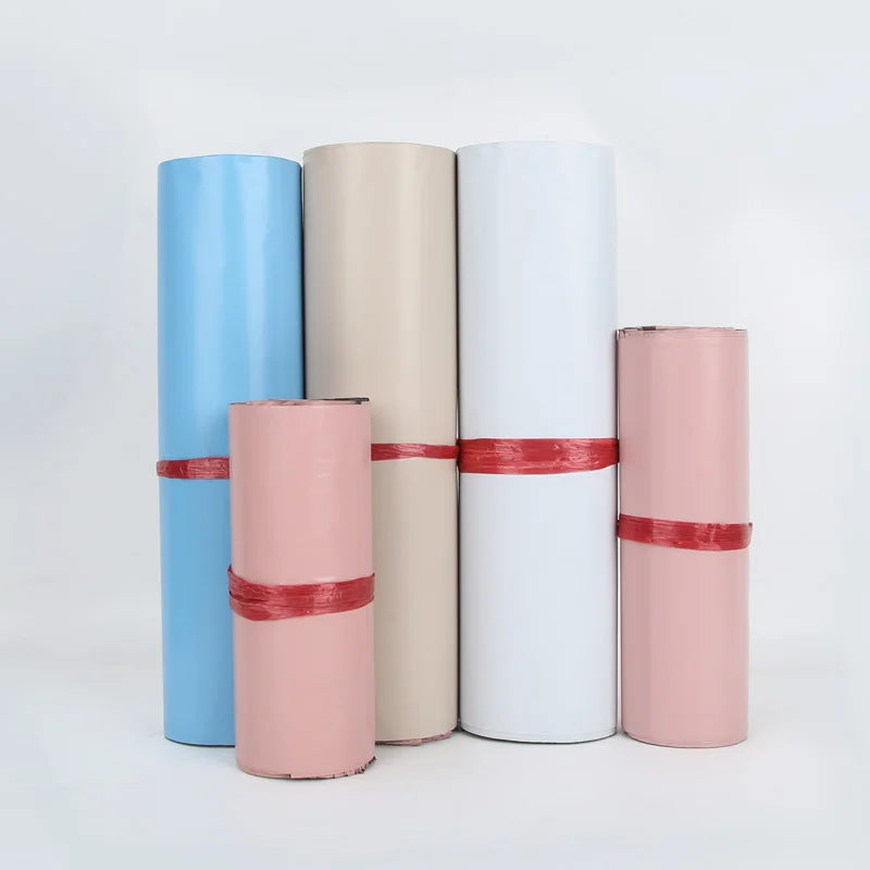Custom Plastic Clothing Packaging Mailing Delivery Bags Wholesales Biodegradable Polymailer Frosted Shipping Mailing Bag