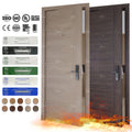 Foshan Yohome 20 Minutes Fire Doors Apartment Buildings Fire protection Door Apartment 30x80  Premium Fire Rated Door