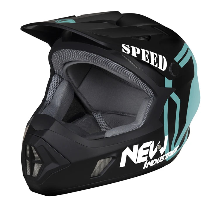 Moon Brand Full-Face Cross-Country Bicycle Helmet Portable EPS+ABS Material Colorful Design Riding China Supplier