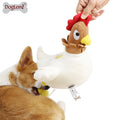 Chicken Lay Eggs Shape Training Squeakers for Dog Toys logo Snuffle Dog Activity Toy