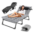 Outdoor Equipment Foldable Metal Fabric Cot Adjustable Height Sleep Bed Modern Portable Camping Tent OEM for Hospital Camping