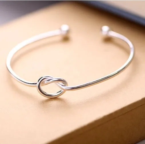S925 Sterling Silver Bracelet Wholesale Korean Simple Bracelet Sterling Silver Jewelry