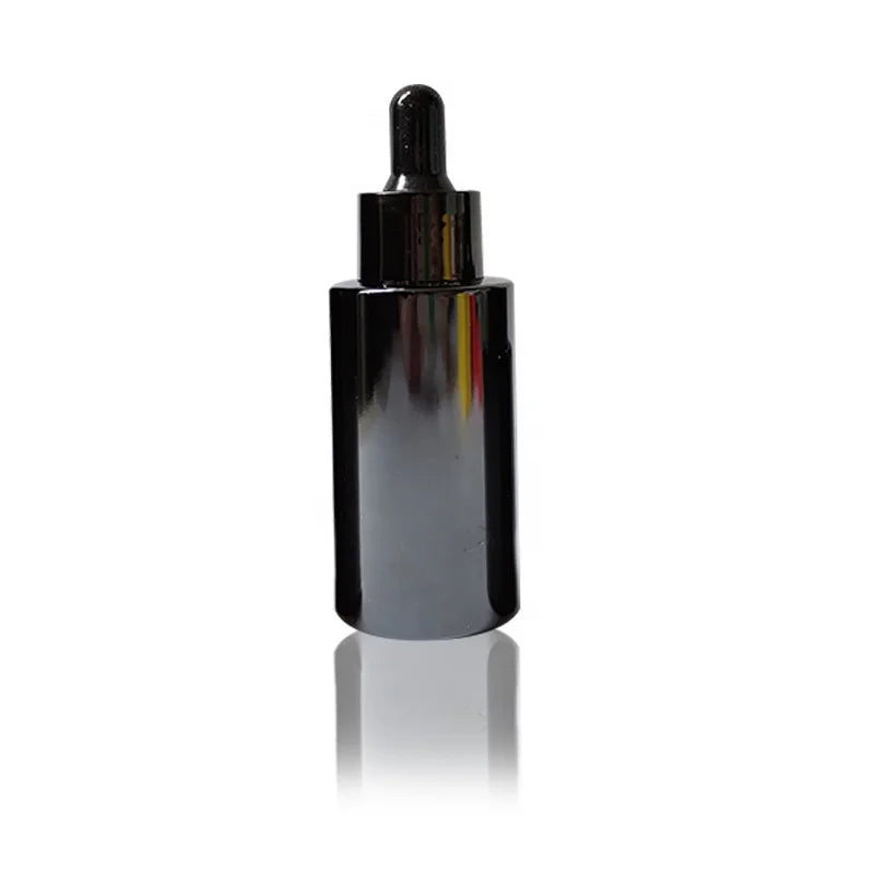 Multi-capacity 20ml 30ml 40ml 60ml Glass Serum Bottles Gel-Head Dropper Pump-Head Essential Oil Bottle Durable Stylish