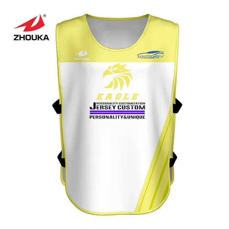 Soccer Vest Training Vest Sports Bibs Custom Sublimation Soccer Vest