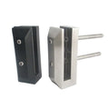 Matte Black Side Mount Stainless Steel Glass Railing Clamp Spigot for 12mm Tempered Pool Fencing