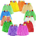 Elastic Tropical Hibiscus Flowers Hula Skirt for Hawaii Luau Party Dancing Factory Price Hot Selling Back to School & Graduation