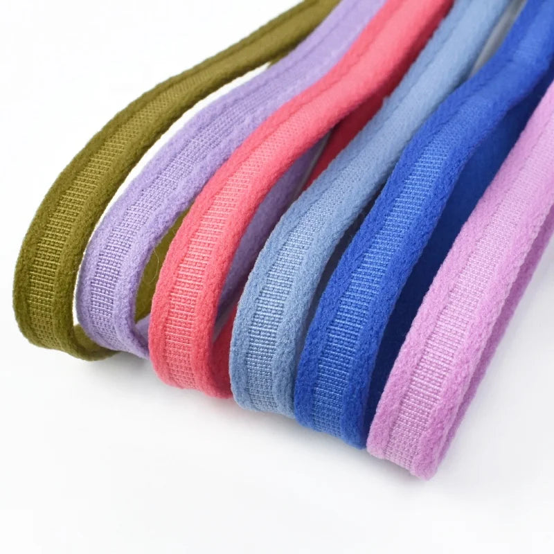 For RD216 11mm Colorful Nylon Webbing Classic Underwire Casing Elastics Band Underwear Lingerie Sewing Trim Durable