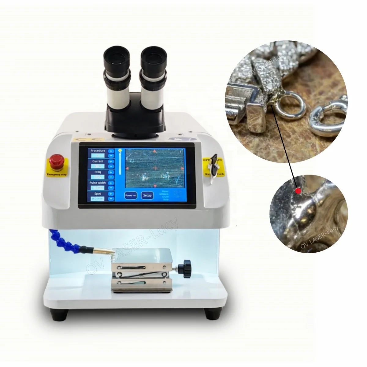 New Mini Laser Welding Machine for Jewelry Gold Silver Soldering