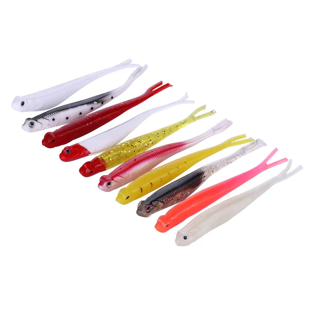 13cm 8g Soft Silicone Simulation Fish Wobbler Soft Shad Baits Fishing Lure