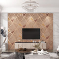Hot Sale Stone Shaped TV Wall Background Wall Living Room Bedroom Simple Modern and Atmospheric Deerskin Velvet Nordic